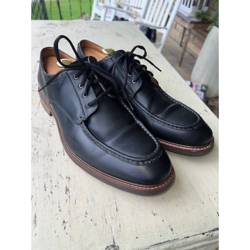 Florsheim “Lodge” Moc Toe Oxford Black Mn’s Sz 14M EXCLT